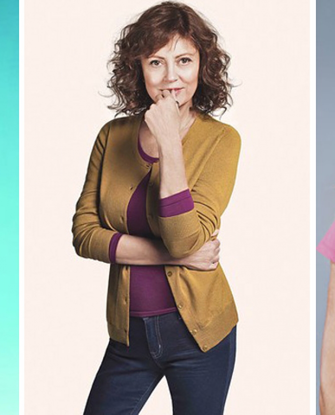 Звезды в рекламе Uniqlo