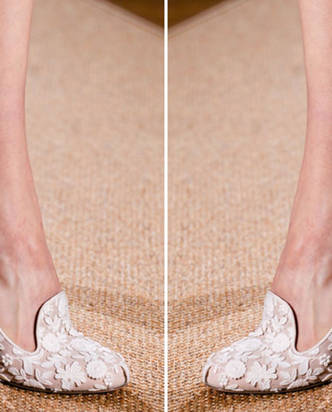 Объект желания: кружевные туфли Valentino