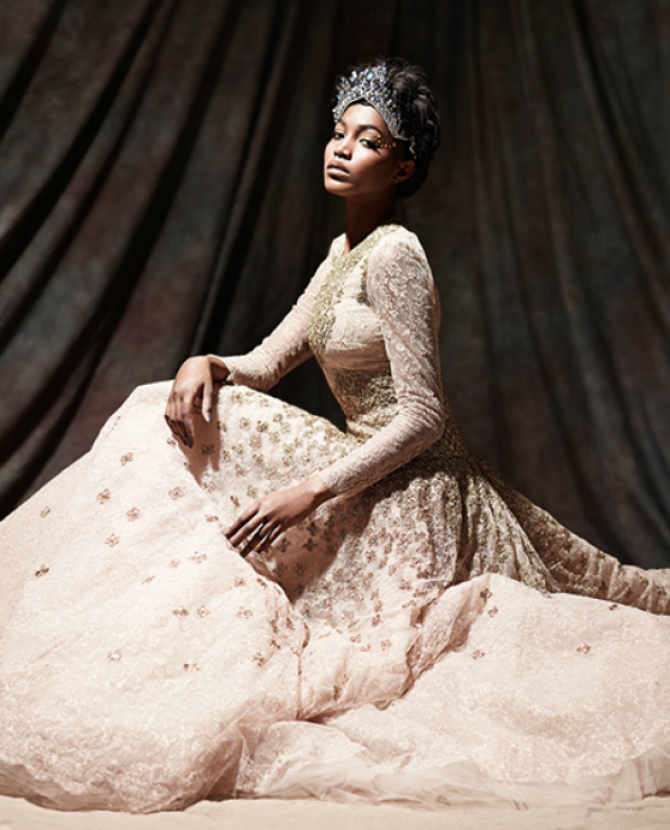 Королевское платье Valentino