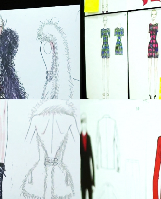 Эскизы Versace для H&M