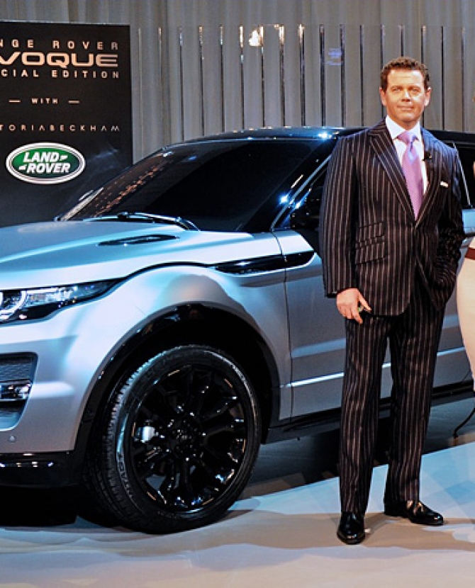 Виктория Бекхэм представила \"свой\" Land Rover