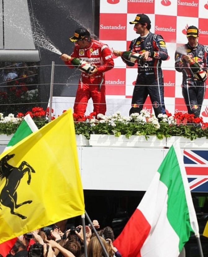 Досадная победа команды \"Феррари\"