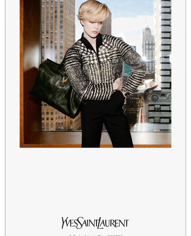 Yves Saint Laurent осень-зима 2011