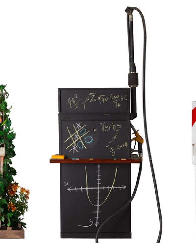 Экоинсталляция Nissan 