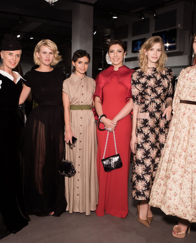 Открытие корнера Ulyana Sergeenko в Казахстане