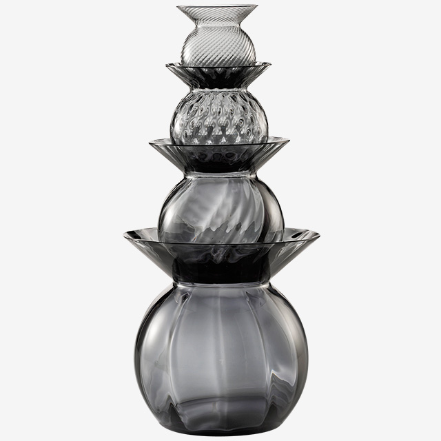 Вазы «Матрешка», дизайн Л. Моисеева, Nason Moretti. Муранское стекло