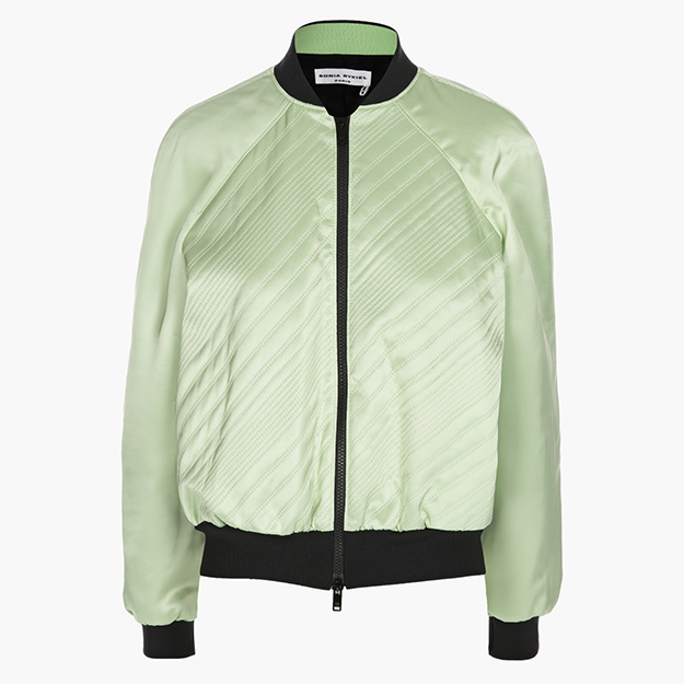 Бомбер из вискозы с фактурной отделкой Sonia Rykiel, tsum.ru 58 900 руб. (84 150 руб.)