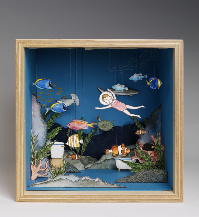 I Always Dreamed of an Underwater Aquarium Bathroom by Katy Christianson