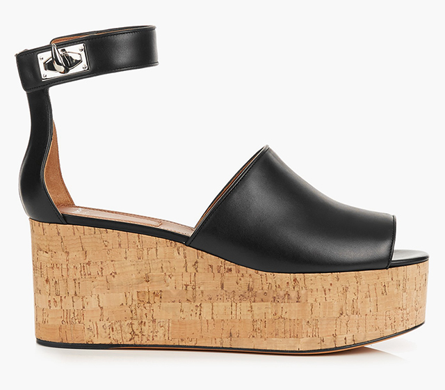 Givenchy<p><a target=\"_blank\" href=\"http://www.matchesfashion.com/intl/products/Givenchy-Rinny-leather-flatform-wedge-sandals-1046585\">matchesfashion.com</a></p>