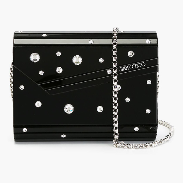 Клатч Jimmy Choo, jimmychoo.com, 35 820 руб. (59 700 руб.)