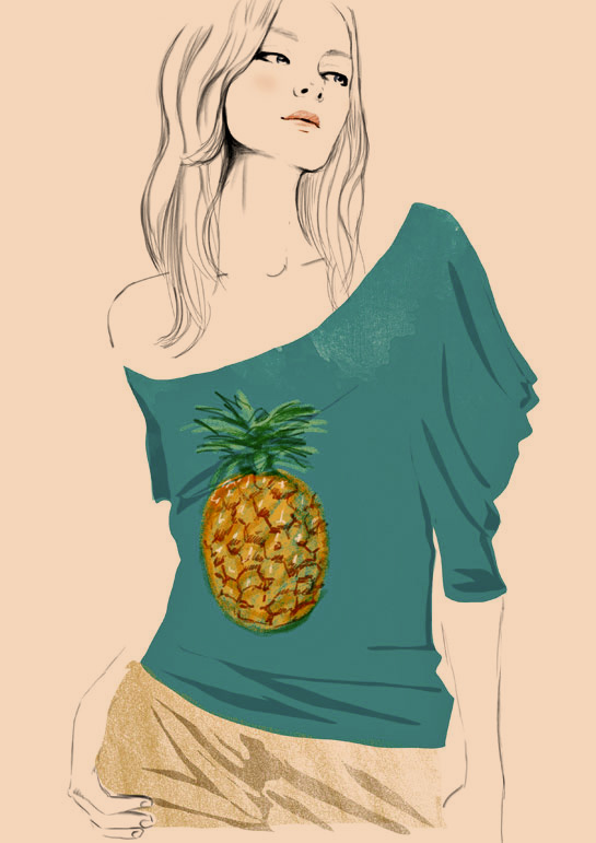 Стелла МакКартни, майка Ananas - Chloé Весна/Лето 2001