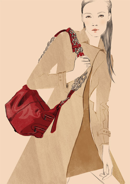 Фиби Фило, сумка The Camera - Chloé Весна/Лето 2004