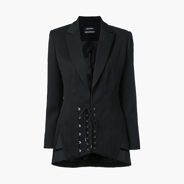 Пиджак Anthony Vaccarello, Farfetch.com