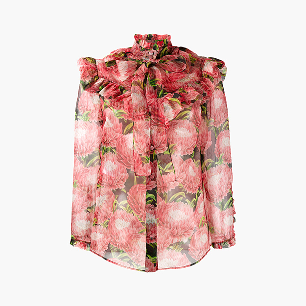 Блузка Gucci, farfetch.com