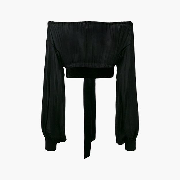 Блуза Saint Laurent, Farfetch