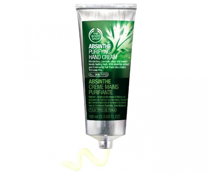 The Body Shop Absinthe Purifying Hand Cream