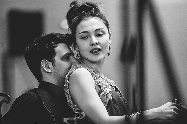 Репетиция спектакля «Кафка»