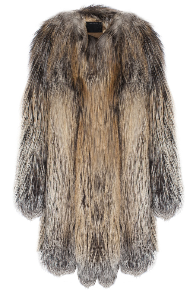 Шуба из меха лисы Marc Jacobs