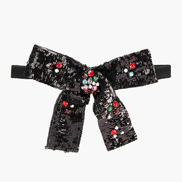Бант с пайетками Gucci, aizel.ru, 21 150 руб. (42 300 руб.)