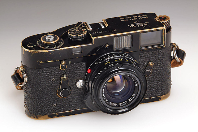 Leica M2 black paint 'Herbert List', 1960