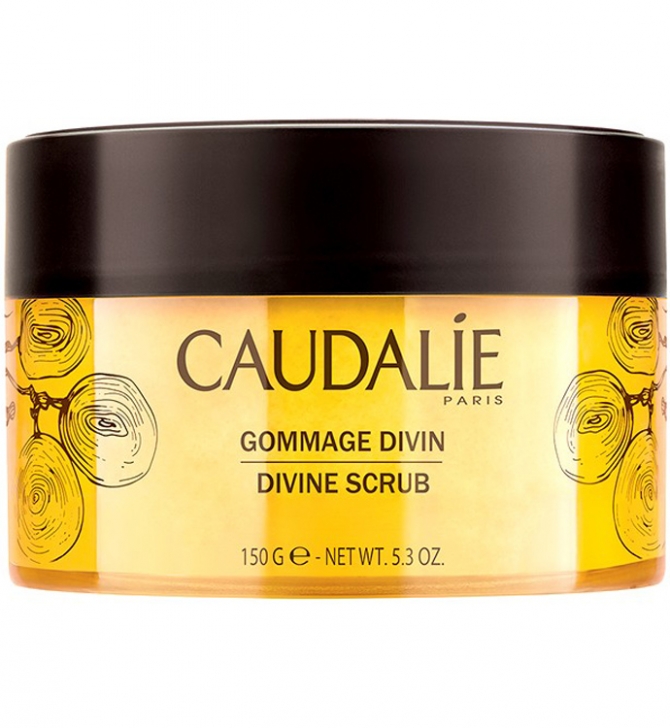 Тающий скраб с бурым сахаром и маслами Caudalie