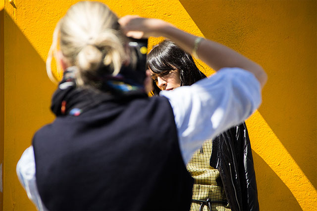 Бэкстэйдж съемки