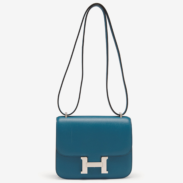 CONSTANCE 18 ИЗ КОЖИ EPSOM ЦВЕТА BLEU IZMIR C ПАЛЛАДИЕВОЙ ФУРНИТУРОЙ HERMÈS, 2014 EUR 5,000 - 7,000