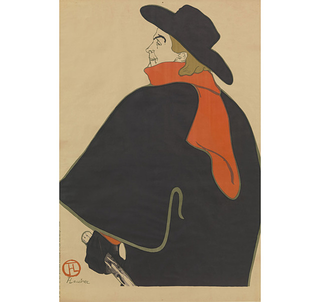 Аристид Брюант в своем Кабаре. 1893. Литография