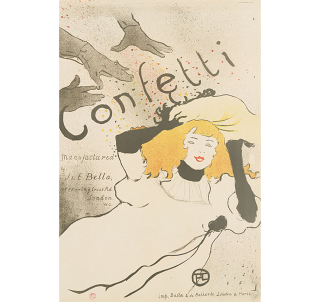 Конфетти. 1894. Литография