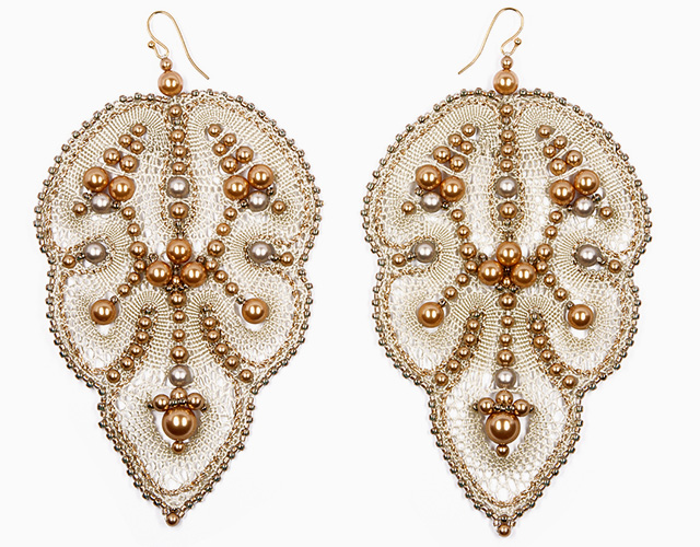 Серьги frau berg