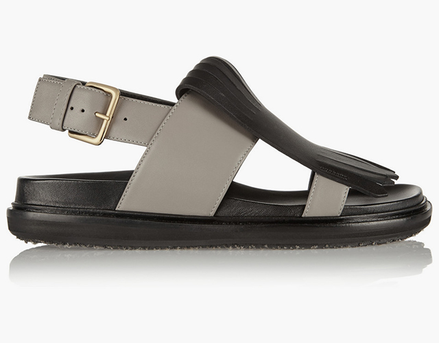 Marni<p><a target=\"_blank\" href=\"https://www.net-a-porter.com/ua/en/product/639039/marni/fringed-two-tone-leather-slingback-sandals\">net-a-porter.com</a></p>
