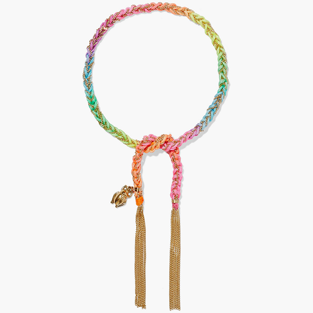 Carolina Bucci<p><a target=\"_blank\" href=\"https://www.net-a-porter.com/ua/en/product/737833/Carolina_Bucci/strength-lucky-18-karat-gold-and-silk-bracelet\">net-a-porter.com</a></p>