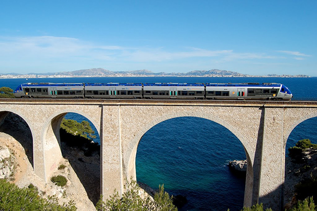 поезд Париж - Ницца