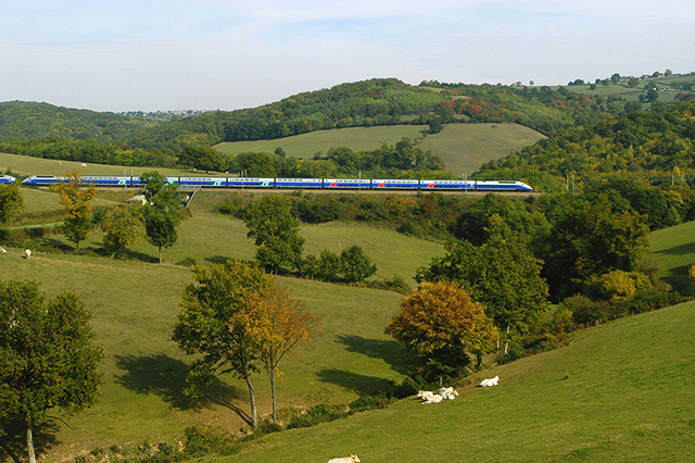 поезд Париж - Ницца