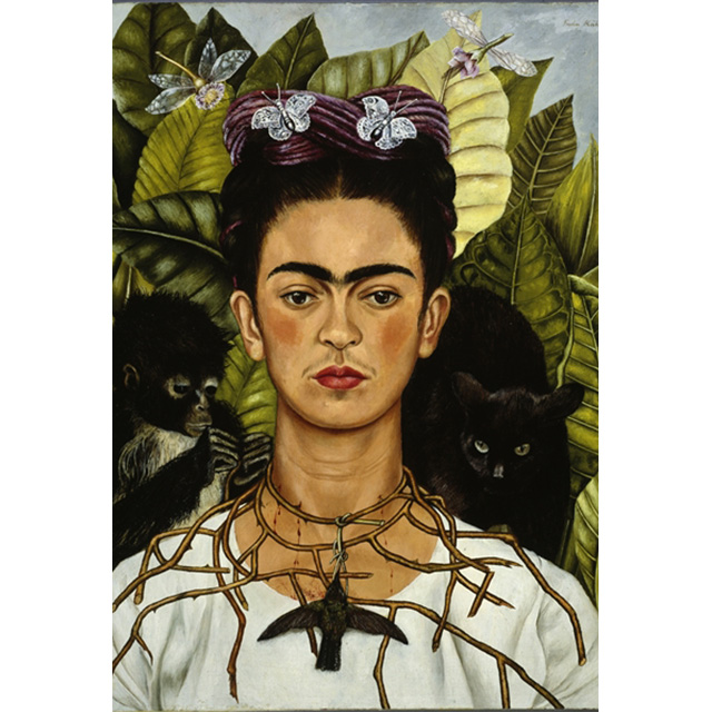 \"Автопортрет с ожерельем из терна\", 1940