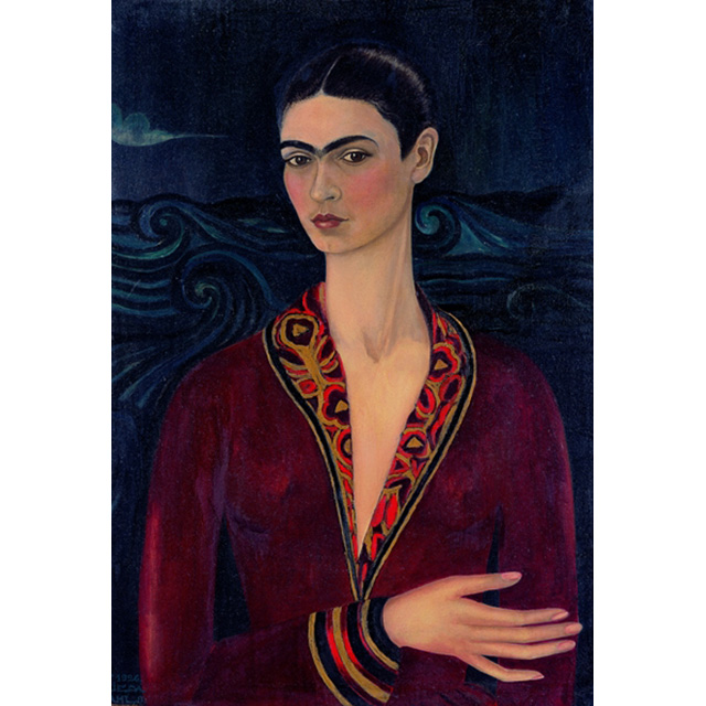 \"Автопортрет в вельветовом платье\", 1926