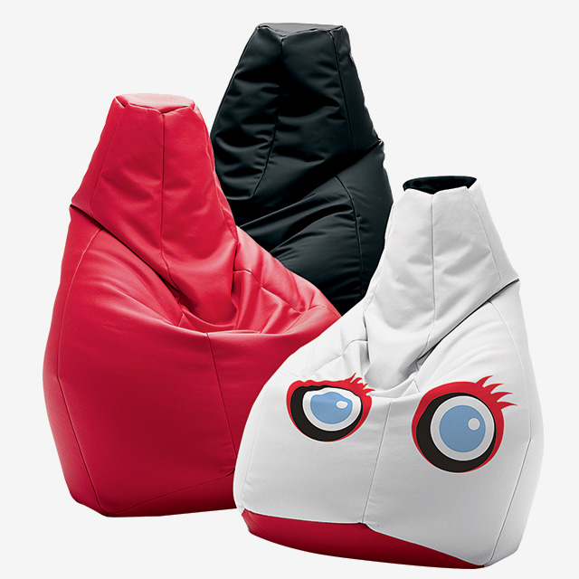 Кресло-мешок Sacco, диз. П. Гатти, Фр.Теодоро, Ч. Паолини, Zanotta. 1968/2015