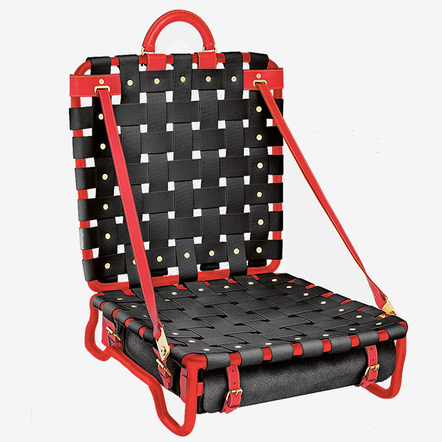 Кресло-чемодан Chair Special Edition, коллекция Objets Nomades, дизайн М. Баас, Louis Vuitton