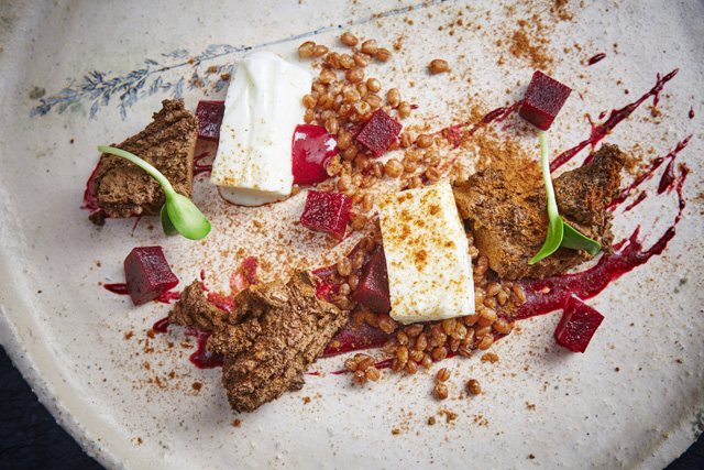 Бородинская пастила с простоквашей и черной смородиной