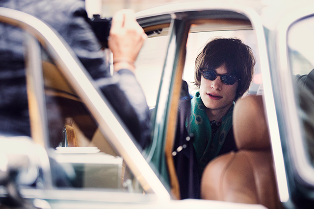 Бэкстейдж съемки рекламной кампании Burberry Prorsum осень-зима 2015