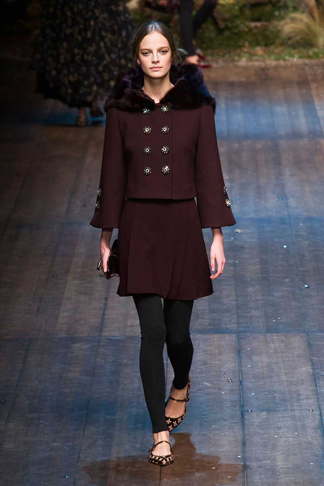 Dolce & Gabbana осень-зима 2014/15