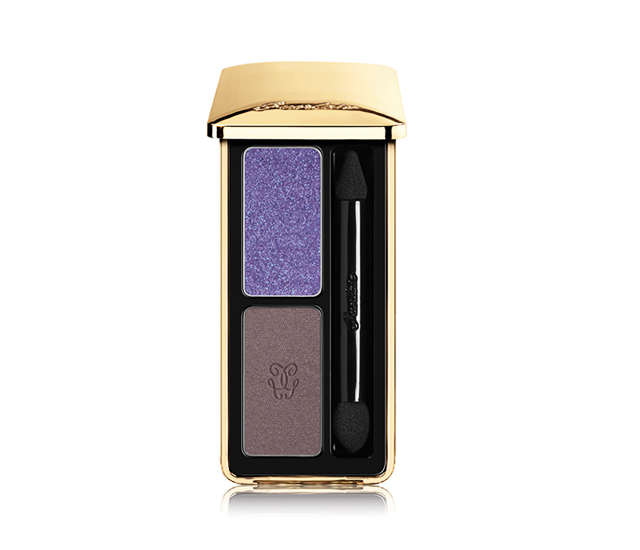 Тени Guerlain Ecrin 2 Duo Eyeshadow, оттенок Dazzling Violet - Elegant Taupe