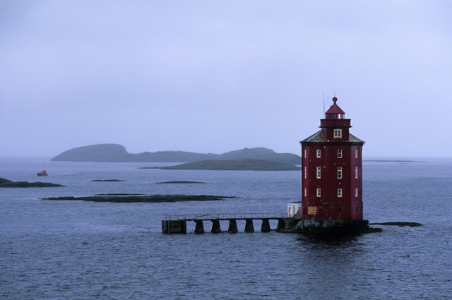 Маяк недалеко от Тронхейма