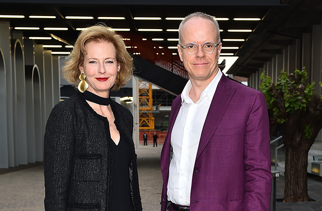 Джулия Пейтон Джонс и Ханс-Ульрих Обрист