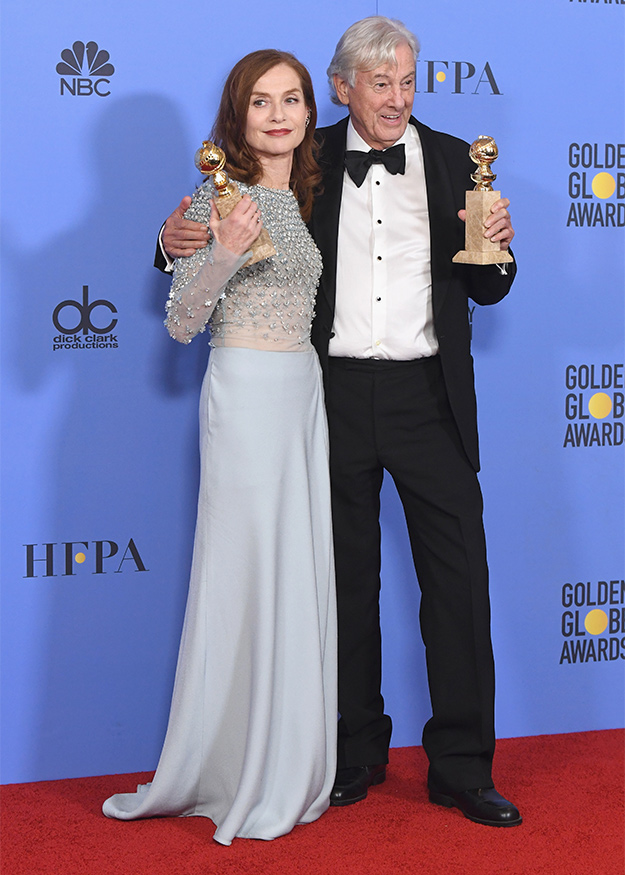 Изабель Юппер и Пол Верховен