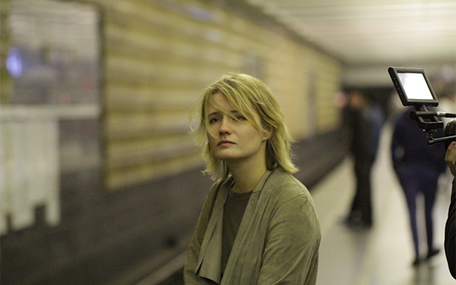 Съемки фильма \"Пионеры-герои\"