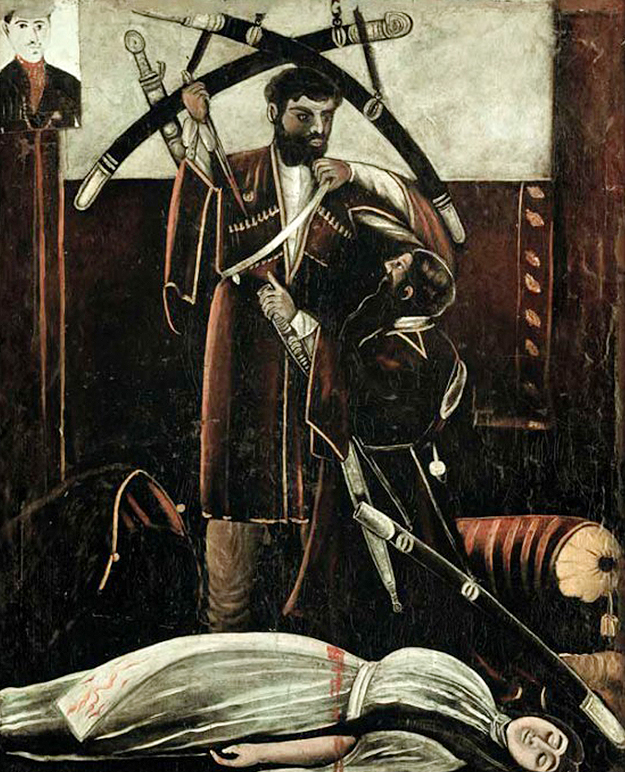 Нико Пиросмани, «Свидетель убийства»