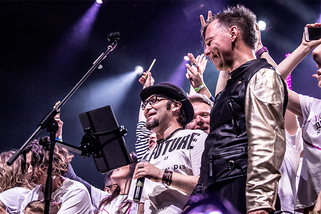 Выступление группы «Мумий Тролль»