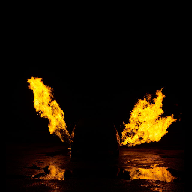 «Черный квадрат IV. Бластер» (изобретенное южноафриканцем Шарлем Фурье антиугонное устройство, на фотографии оно установлено на автомобиль Toyota Corolla, один из чаще всего угоняемых в ЮАР автомобилей). 2009 г.