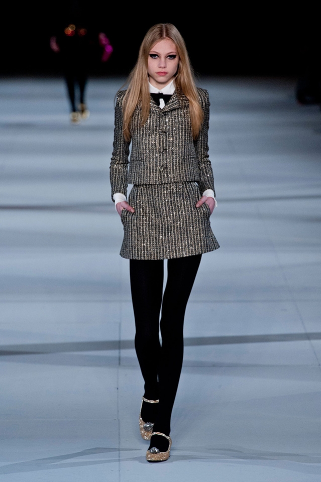 Saint Laurent осень-зима 2014/15